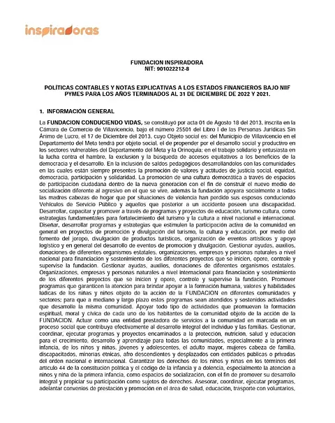 Documento Fundación Inspiradoras